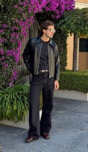 Leather Jacket Men