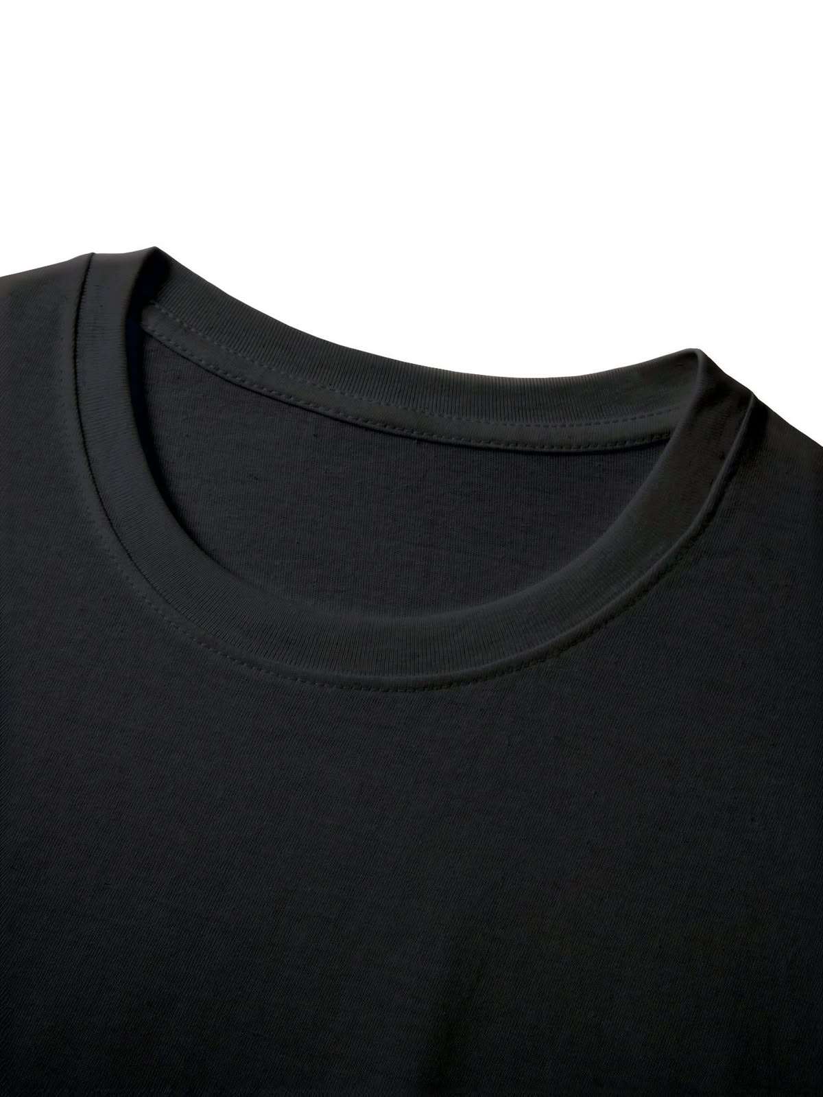 Men's Classic Regular Fit T-Shirt Combo – Black & White | Pack of 2 - Image 5